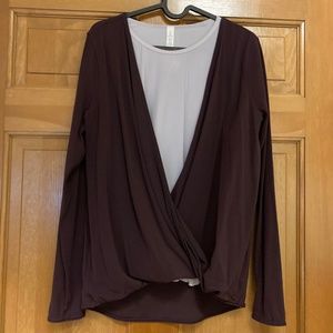 Lululemon Iconic Wrap Sweater, Size 8